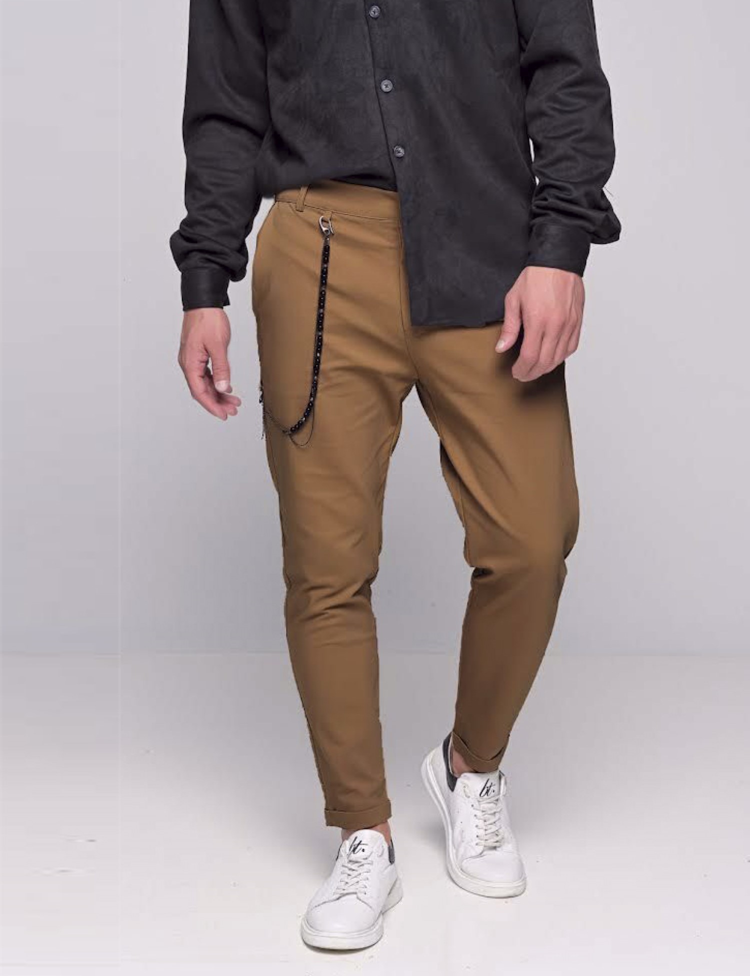 Ben Tailor Ανδρικό ταμπά υφασμάτινο παντελόνι Kowalski 0398T φωτογραφία